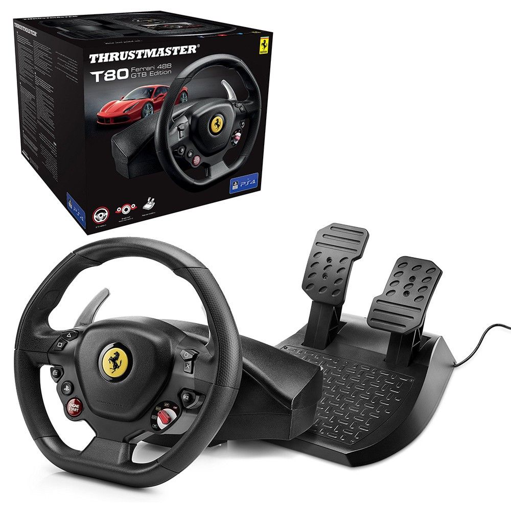 Thrustmaster Volant T80 FERRARI 488 GTB EDITION