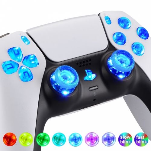ExtremeRate - Set de boutons Manette PS5 - Blanc