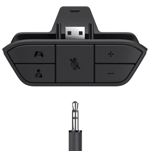 Splitter adaptateur casque micro pour manette Microsoft Xbox One, One S, One X