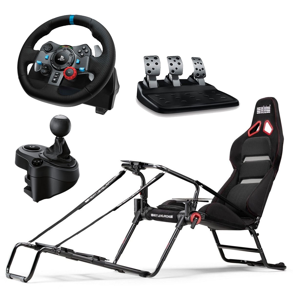 Volant de course Logitech G920/G29 Driving Force pour PlayStation, Xbox, et  PC (reconditionnés) –