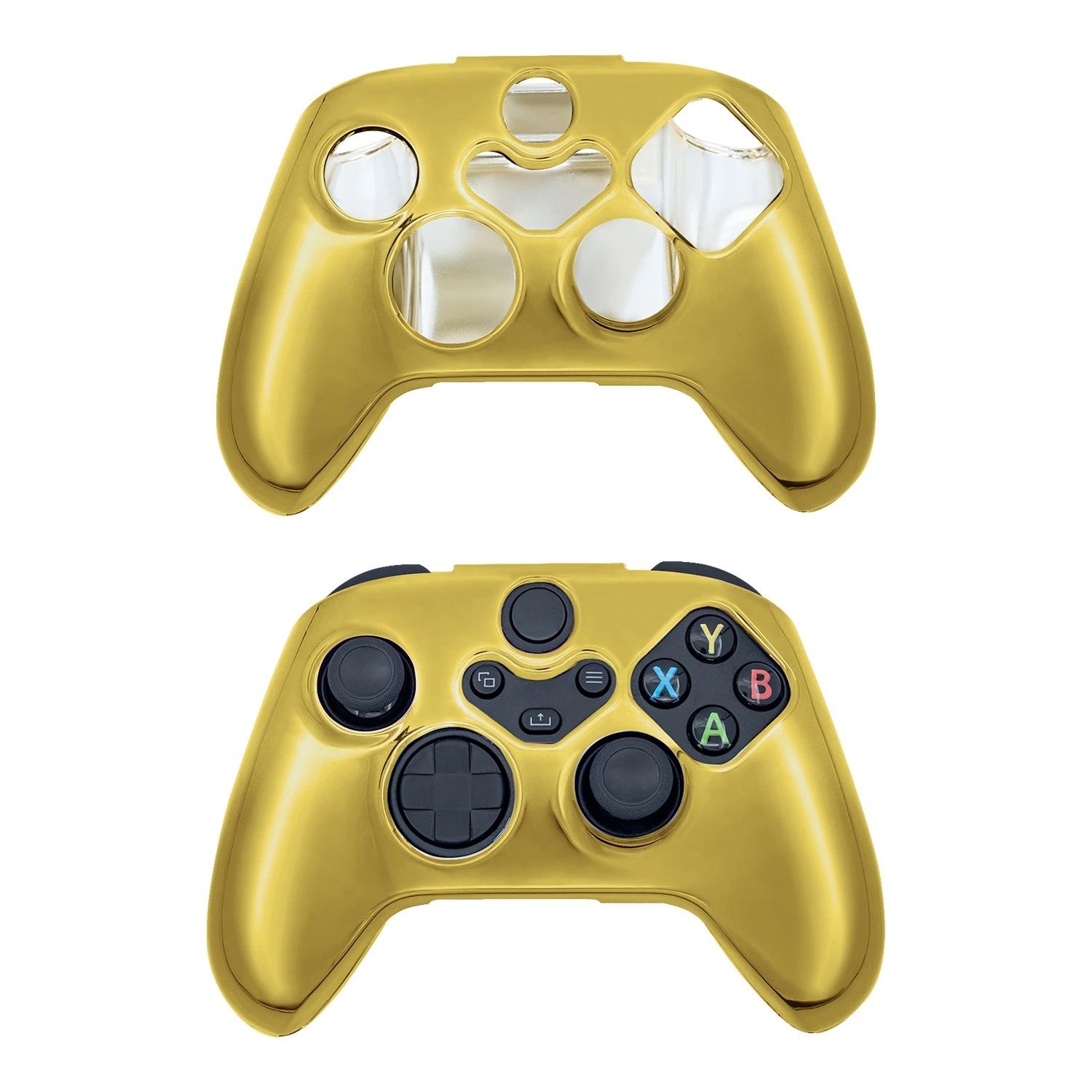 Coque De Protection Pixellisée Jaune Jungle Pour Manette - PS4, PS5, Xbox, PC