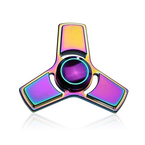 Hand Spinner Trio Mark Métal Pétrole - Acheter sur