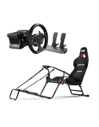 bundle GTLite Pro MOZA R5 Direct Drive cockpit pliable volant pédalier complet