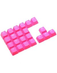 Keycaps TaiHao Double Shot - 22 touches avec grip gomme neon pink