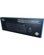 WKB-1320CB-FR, Adesso Desktop Antimicrobial Wireless Desktop Keyboard and Mouse (AZERTY)