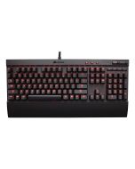 Corsair K70 LUX RED Cherry MX Red vue de dessus