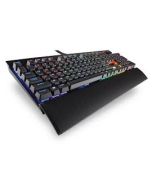 Corsair K70 LUX RGB Cherry MX Blue vue de biais Ã  gauche