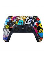 Manette PS5 personnalisée -  Sticker Bomb