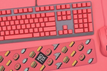 Keycaps AZERTY Mionix rose