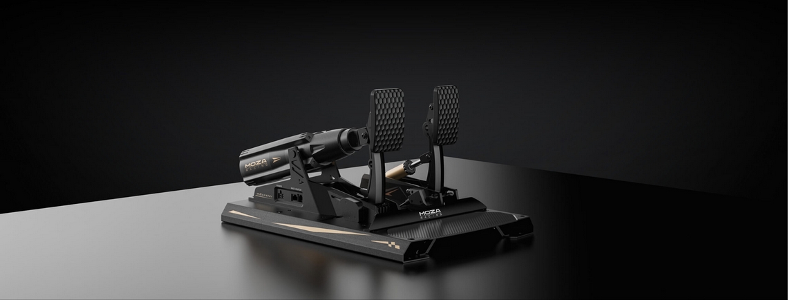 MOZA mBooster avec CRP2 Throttle