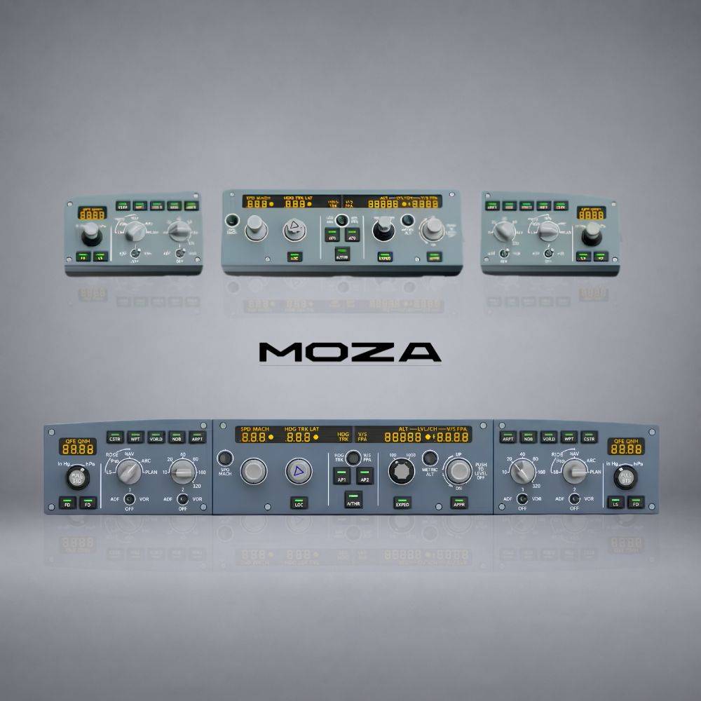 Voir ce produit MOZA MA3F Electronic Flight Control Modules Bundle