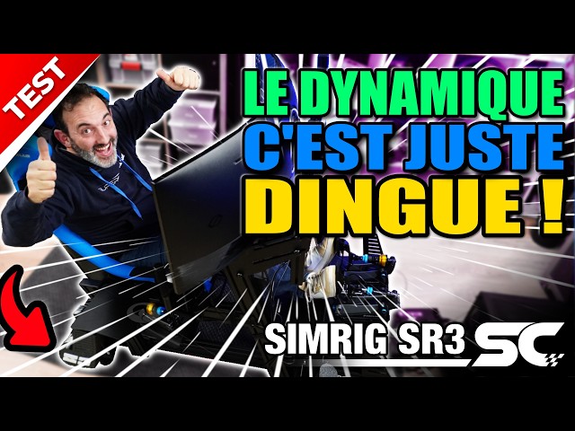 simulateur dynamique simracing avec vérins