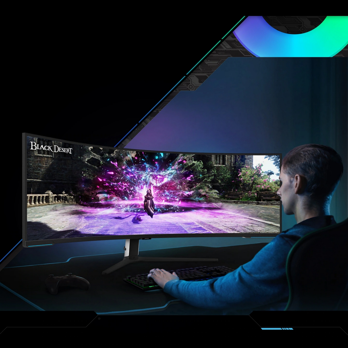 Samsung OLED Neo G9 57-inch Dual UHD