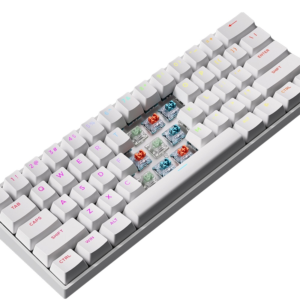 Clavier MCHOSE ACE60 magnétique compact blanc