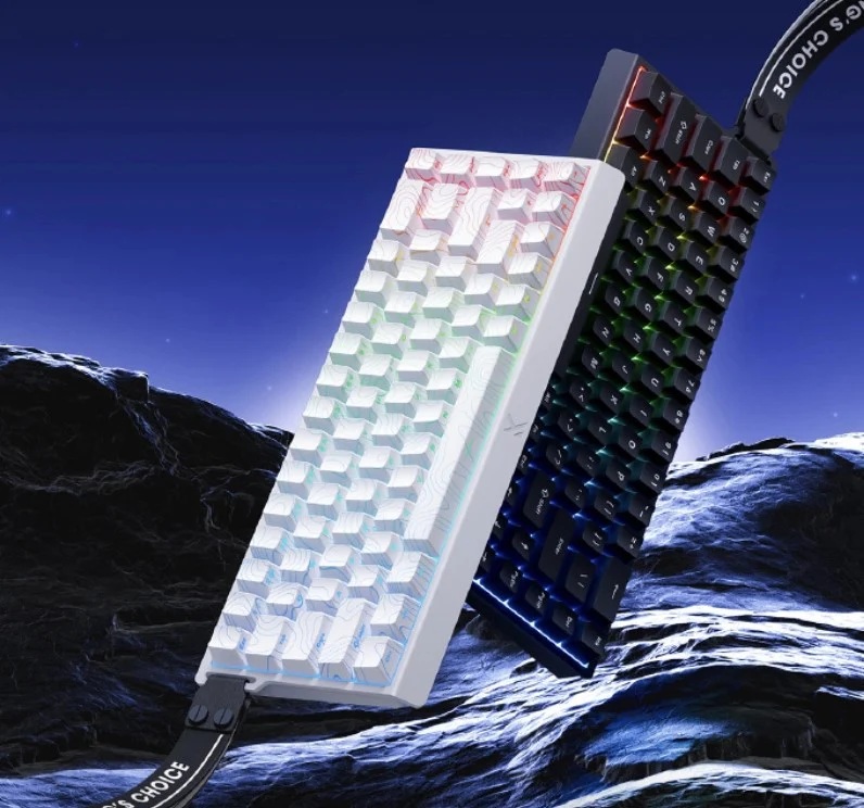 Clavier MCHOSE ACE68 magnétique compact blanc