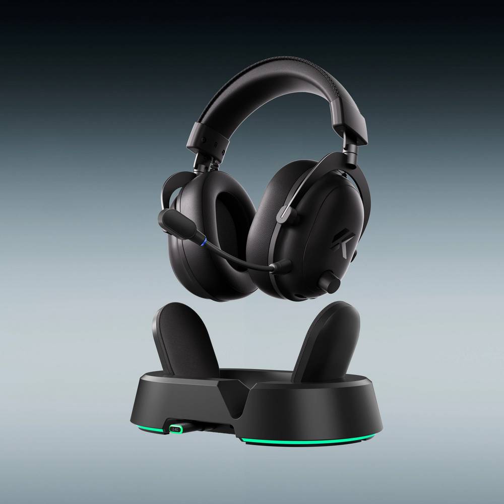Casque gaming sans fil MCHOSE V9 Turbo+ Steel Black