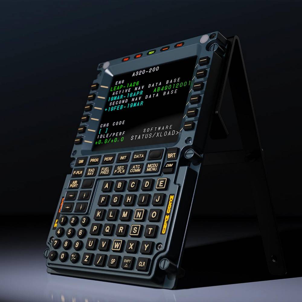 MOZA MA3F Flight Computer Display pour simulateur de vol Airbus