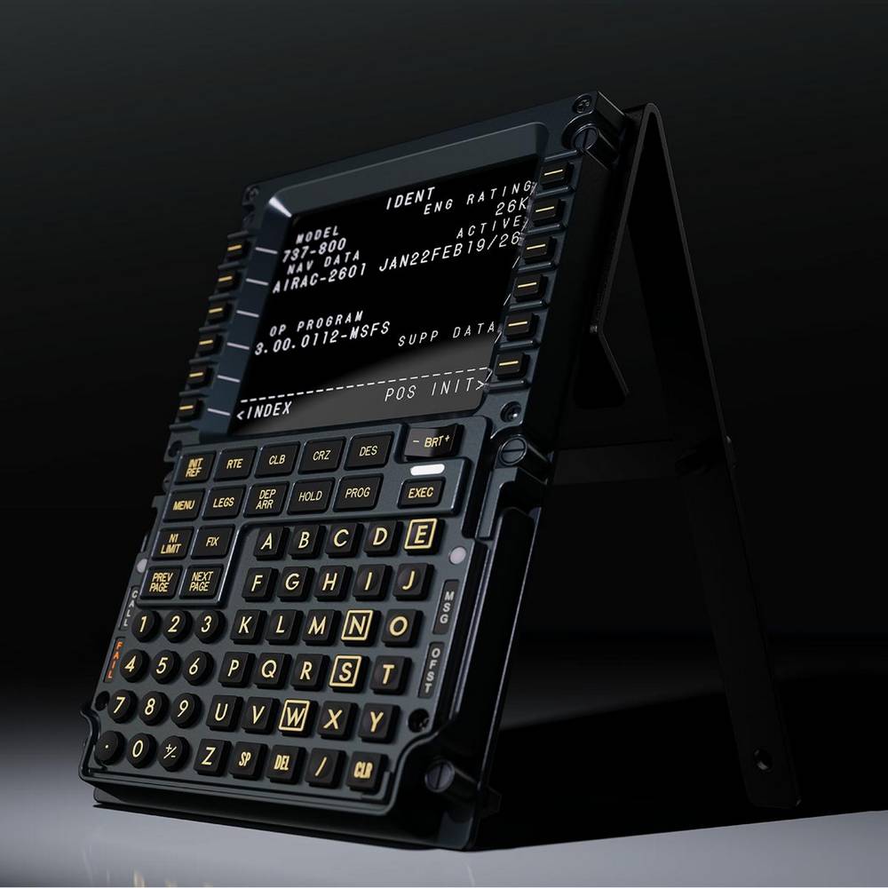 MOZA MB7F Flight Computer Display pour simulateur de vol Boeing 737