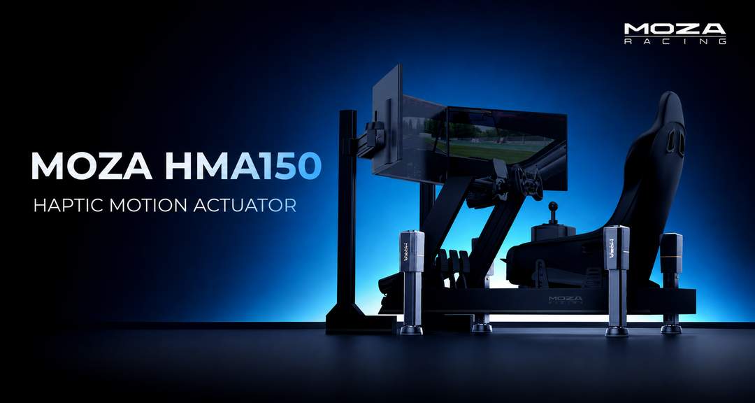 MOZA HMA150 Motion System avec quatre vérins simracing pour cockpit dynamique 3DOF