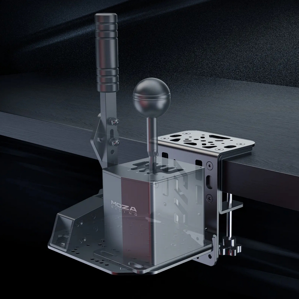 MOZA Universal Mounting Plate support shifter et frein à main