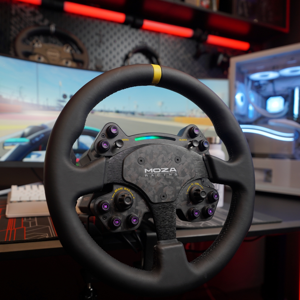 MOZA R9 V3 base bundle with GT RS V2 wheel