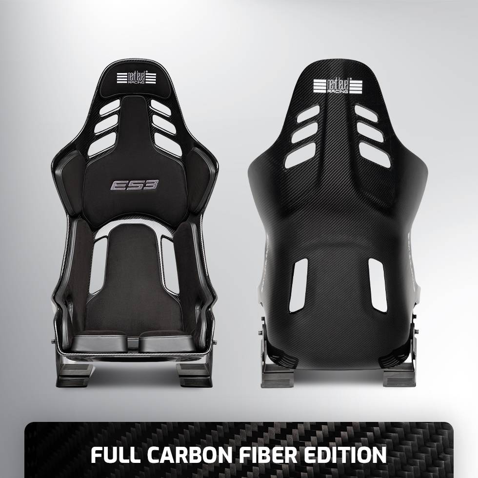 Baquet simracing Next Level Racing ES3 Elite Full Carbon Fiber Edition