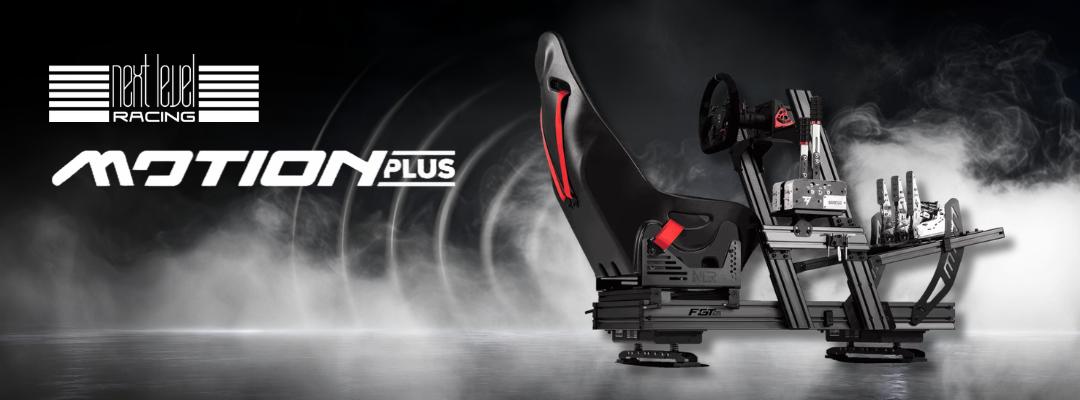 Châssis simracing dynamique Next Level Racing avec deux Motion Plus Platform