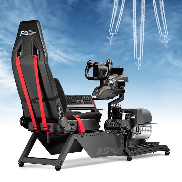 Cockpit de vol complet