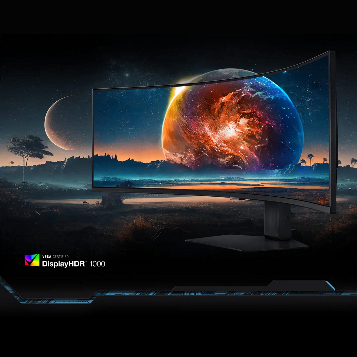 Samsung OLED G9 gaming monitor 49 inch 240 Hz