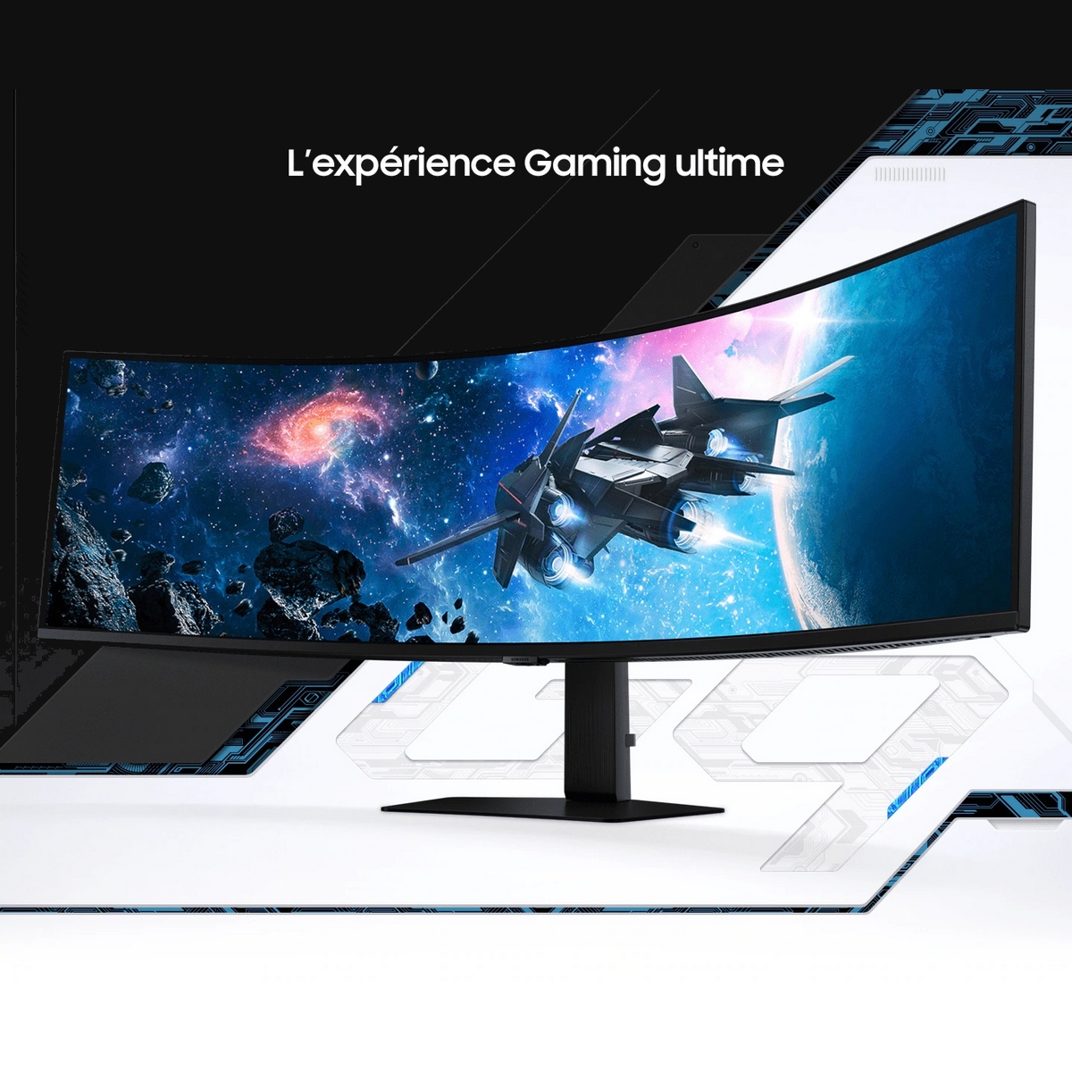Samsung OLED G9 curved Dual QHD gaming display