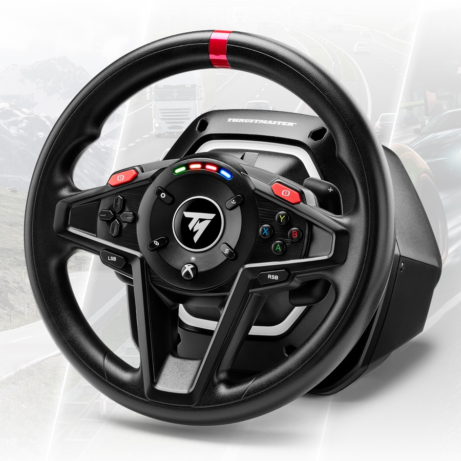 Thrustmaster T128 Xbox sim racing wheel with pedals