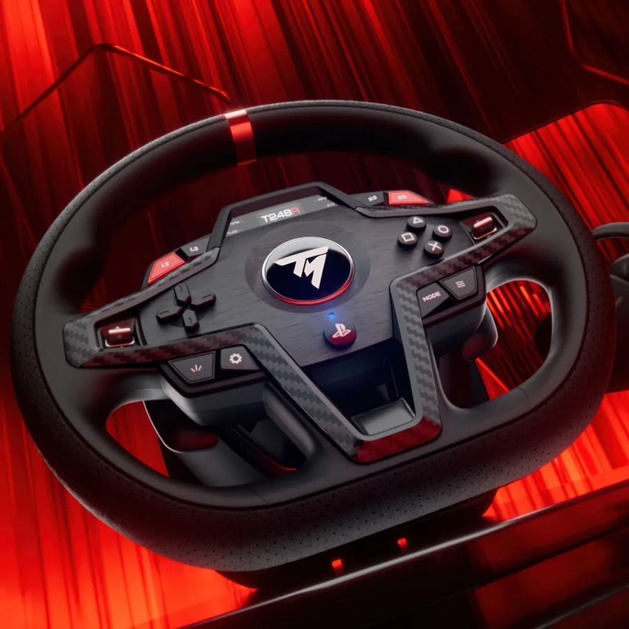 Thrustmaster T248R hybrid force feedback wheel