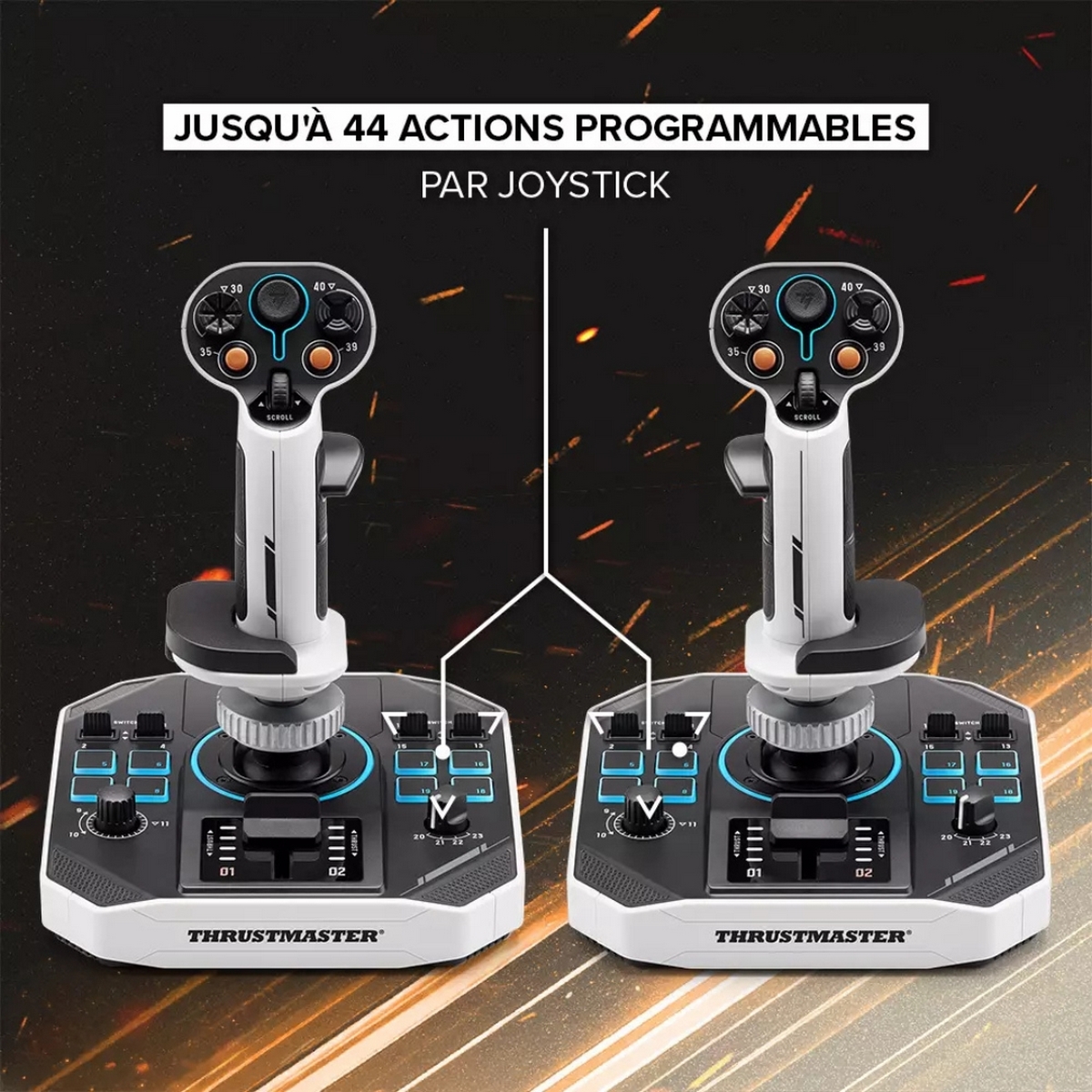Thrustmaster Sol-R2 HOSAS Space Sim Duo