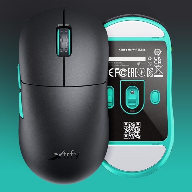 SOURIS GAMING XTRFY M8 SANS FIL