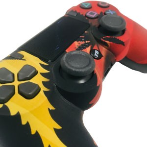 manette custom ps4 canabis