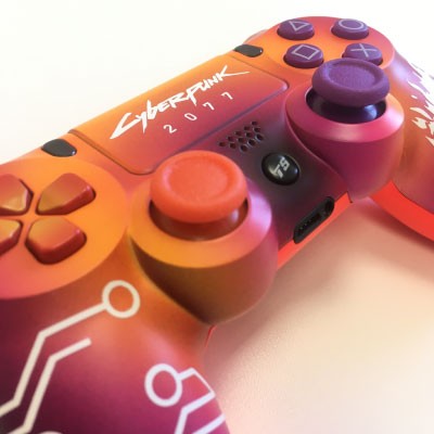 manette personnalisée playstation cyberpunk