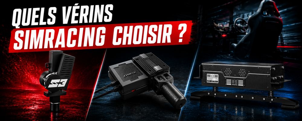 Quels vérins choisir pour son cockpit Simracing - Guide sur Stealth-Gamer le blog