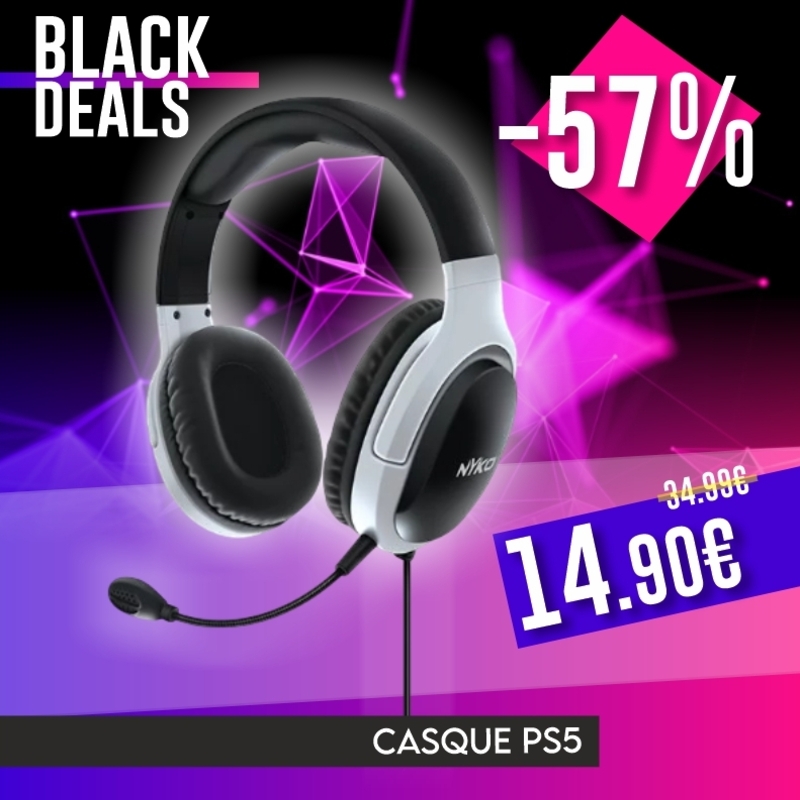Casque PS5 pas cher, Black Friday