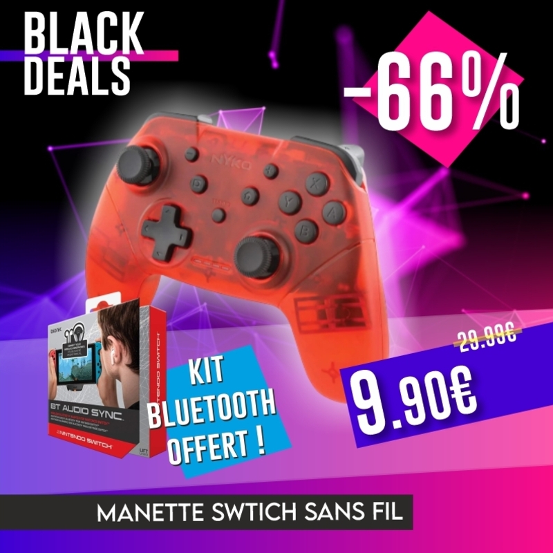 Manette Switch pas chère, Black Friday
