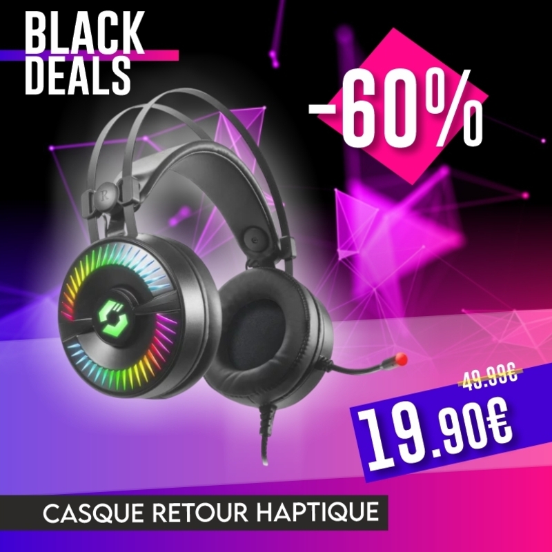 Casque gaming Black Friday