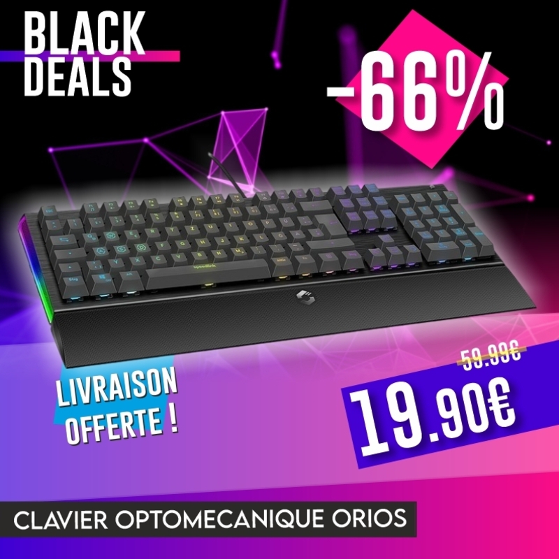 Clavier mécanique Black Friday