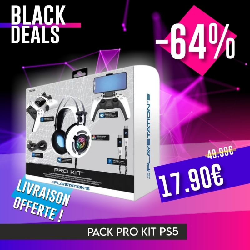 Pack PS5 Black Friday