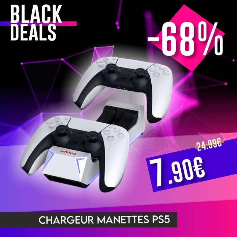 Chargeur manette PS5 pas cher
