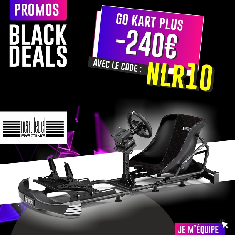 Cockpit simracing Black Friday