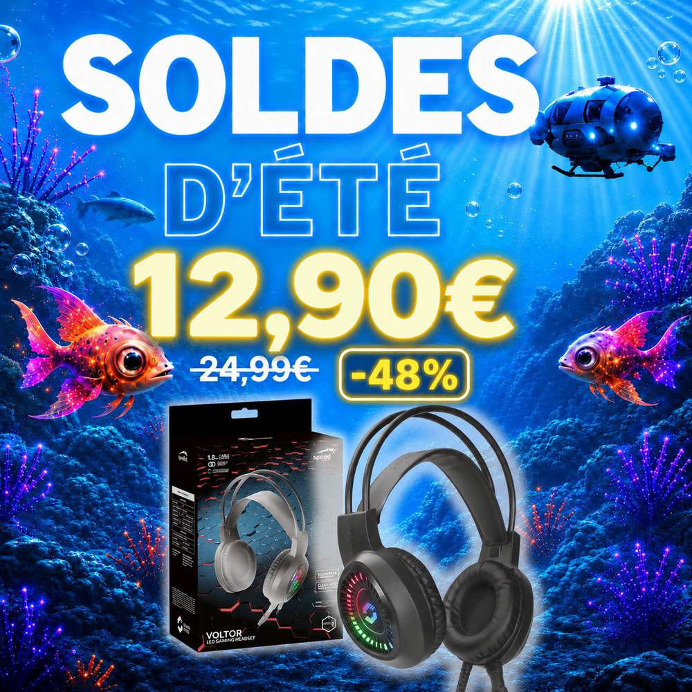 Soldes casques gamer PC