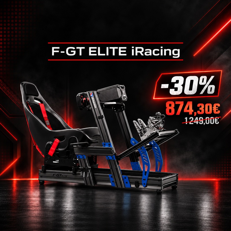 Soldes cockpit simracing pas cher - f-gt elite iracing