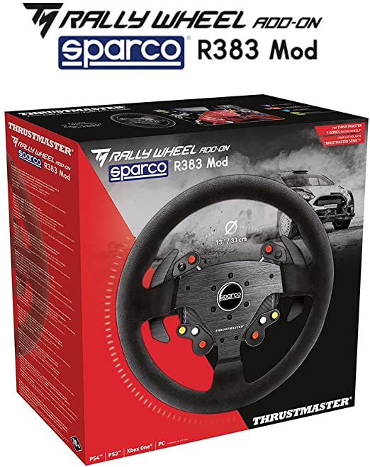 Thrustmaster TM RALLY WHEEL Add-On Sparco R383 Mod