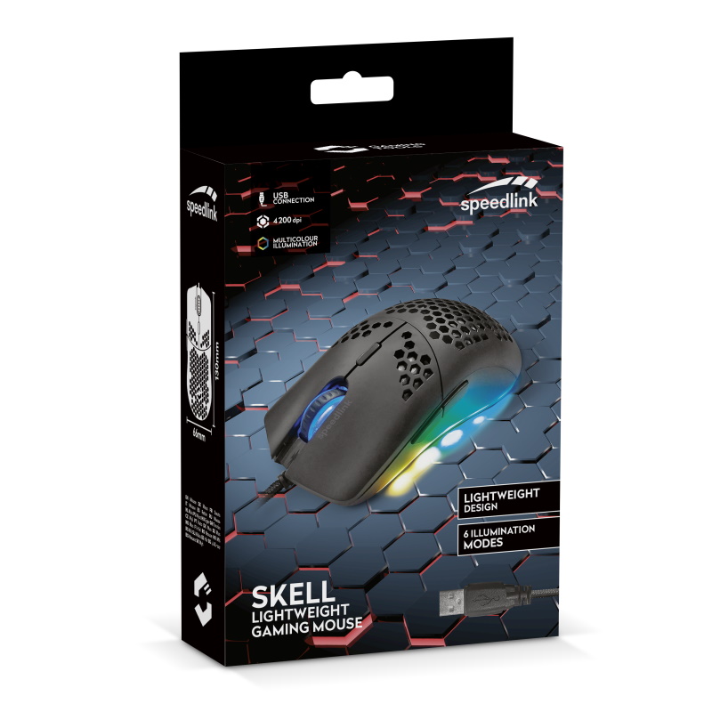 Souris gaming Ultralégére RGB Speedlink Skell