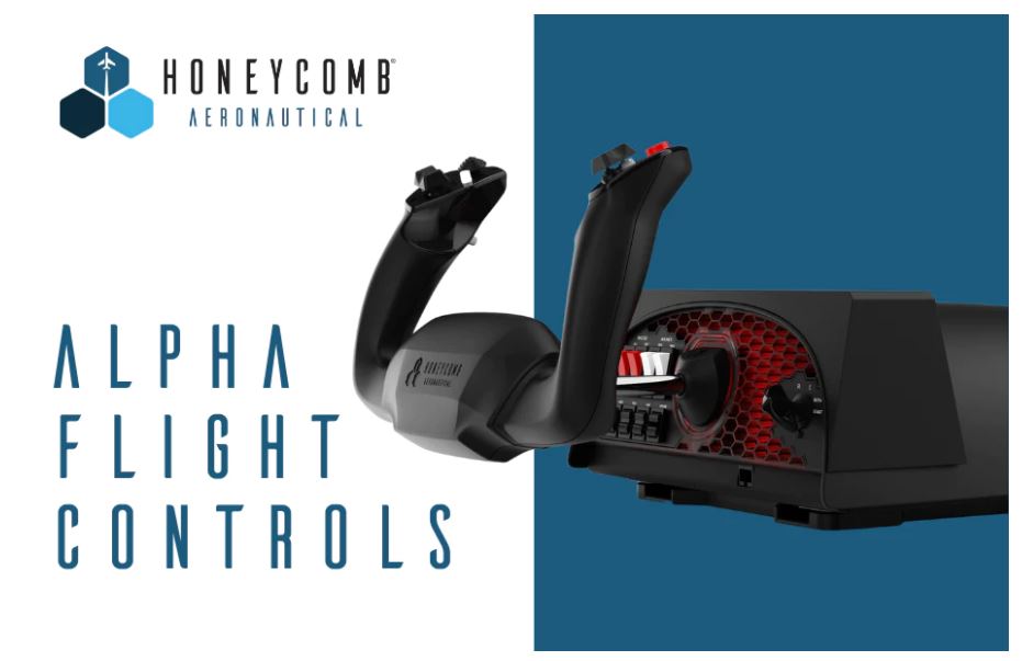 Honeycomb alpha flight yoke