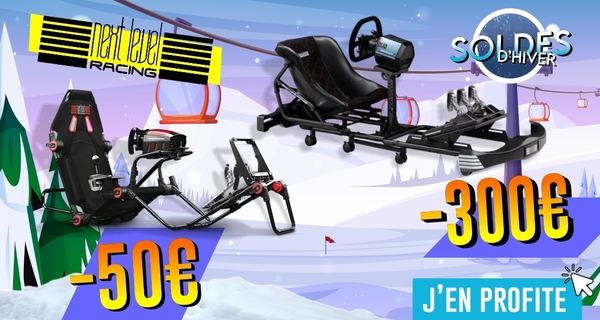 Soldes Simracing et Flight Sim